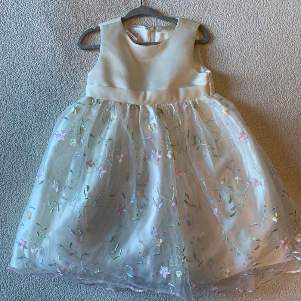 3T American Princess Easter Dress, EUC